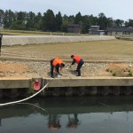 入善　油漏れ社外流出訓練②